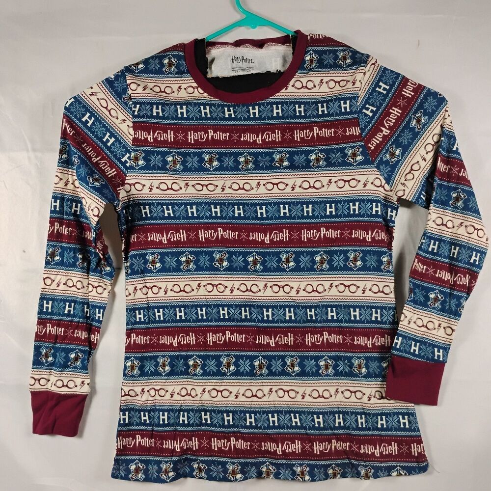 Harry Potter All Over Print Long Sleeve Shirt Youth XXL